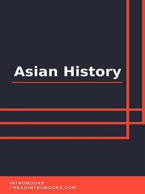 cover image of Asian History